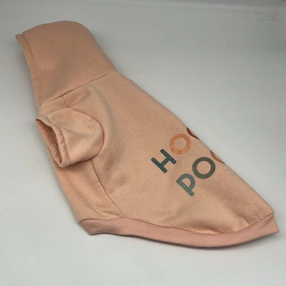 Sydney & Co. Hocus Pocus Dog Hoodie‎ Pet Costume Apparel Pastel Peach Medium